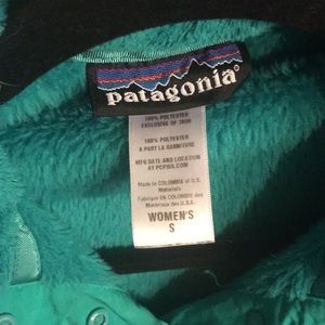 Patagonia pullover teal